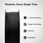 Numakers ASA Filament- Pitch Black – 1.75 mm /1 kg - Image 5