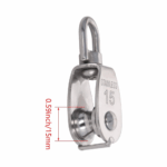 Stainless Steel Wire Rope Crane Pulley Block M15 - Image 10