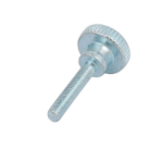 Thumb Screw M3 16mm Long MS Knurl Head Hand Tighten Curtain Wall Glass Lock Bolt - 5 Pcs - Image 2