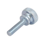 Thumb Screw M4 16mm Long MS Knurl Head Hand Tighten Curtain Wall Glass Lock Bolt - 5 Pcs - Image 2