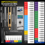58 in 1 Electric Screwdriver Set Precision Tools Rechargeable Mini Small Kit for Xiaomi Watch Mobile Cell Phone Repair Tool - Image 2