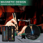 58 in 1 Electric Screwdriver Set Precision Tools Rechargeable Mini Small Kit for Xiaomi Watch Mobile Cell Phone Repair Tool - Image 4