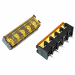 HB9500 5Pin 9.5mm 25A 300V Barrier Terminal Block Connector with Cover PCB Mount Pitch - 2 Pcs - Image 5