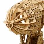 DIY 3D Wooden Puzzle Airship Model Home Decoration - Image 2