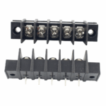 7.62mm 5Pin 20A Barrier Terminal Block Connector With Screw Hole - Image 4
