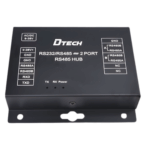 DTECH IOT9022 RS232RS485 High Speed ​​Active Photoelectric Isolation RS485 Hub RS232 RS485 to 2 Port RS485 Hub