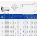 LMKL8LUU Square Flange Linear Ball Bearing - 1 Pc - Image 4