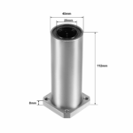 LMK25LUU Square Flange Linear Ball Bearing - 1 Pc - Image 2