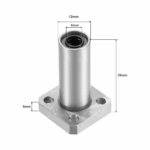 LMK6LUU Square Flange Linear Ball Bearing - 1 Pc - Image 2
