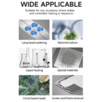 MECHANIC CNC HT-18 450W Constant Temperature Heating Table for Computer Phone Screen Frame Removal PCB Board Preheating Platform - Image 6