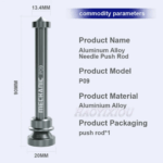 MECHANIC P09 Aluminum Alloy Tube Piston Solder Paste Flux Booster Manual Syringe Plunger Dispenser Propulsion Phone Repair Tool - Image 4