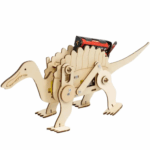DIY Wooden Mechanical Spinosaurus Kit Children′ S DIY Stem Creative Scientific Programming Technology Learning Educational Toys - Image 2