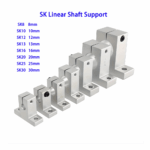 SK13 13mm Aluminum Linear Shaft Support Bracket - 1 Pc - Image 5