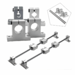 SK13 13mm Aluminum Linear Shaft Support Bracket - 1 Pc - Image 4